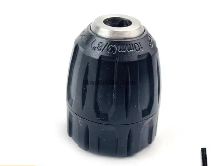 Self-Locking Chuck 0.8-10mm for Power Drills | 3/8-24 Gunsmith Quick Auto-Secure Three-Jaw Design
