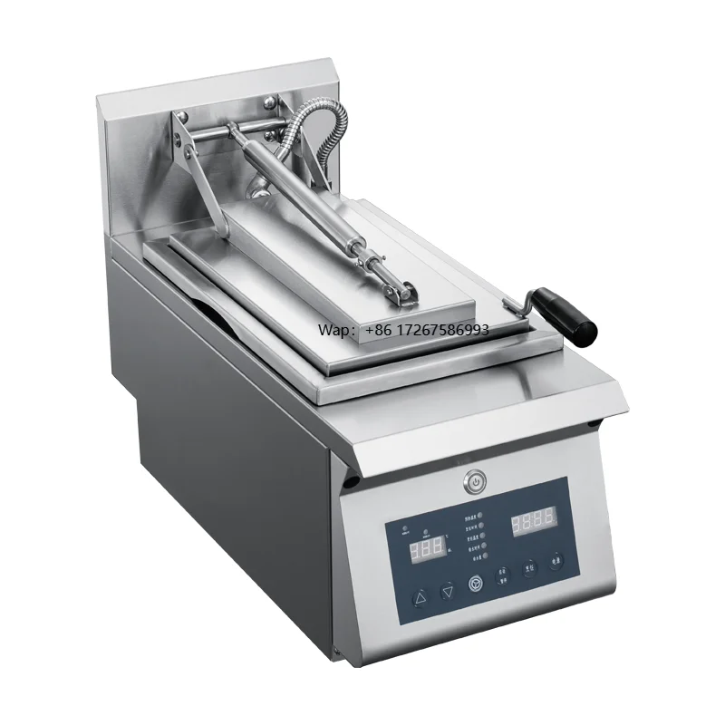 Automatic Desktop Electric Single Head Fried Dumpling Machine Pancake Machine Commercial Japanese Style Fried Dumpling Machine