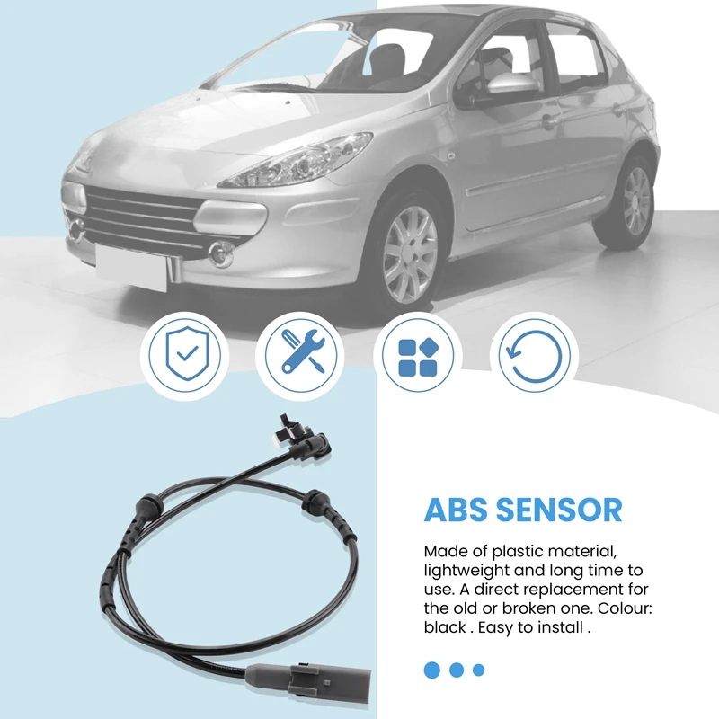 سرعة العجلات الخلفية ABS Peugeot ، مستشعر ، وسيتروين C4 ، DS4 ، ، 454545k8 ، 45j7 ،