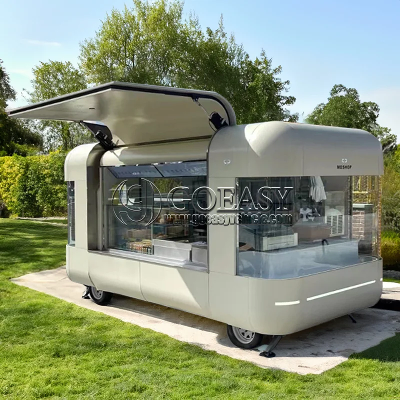 

Popular Street Outdoor Fast Food Truck Crepes Snack Food Truck Mobile Kitchen Cooking Equipment Price in USA