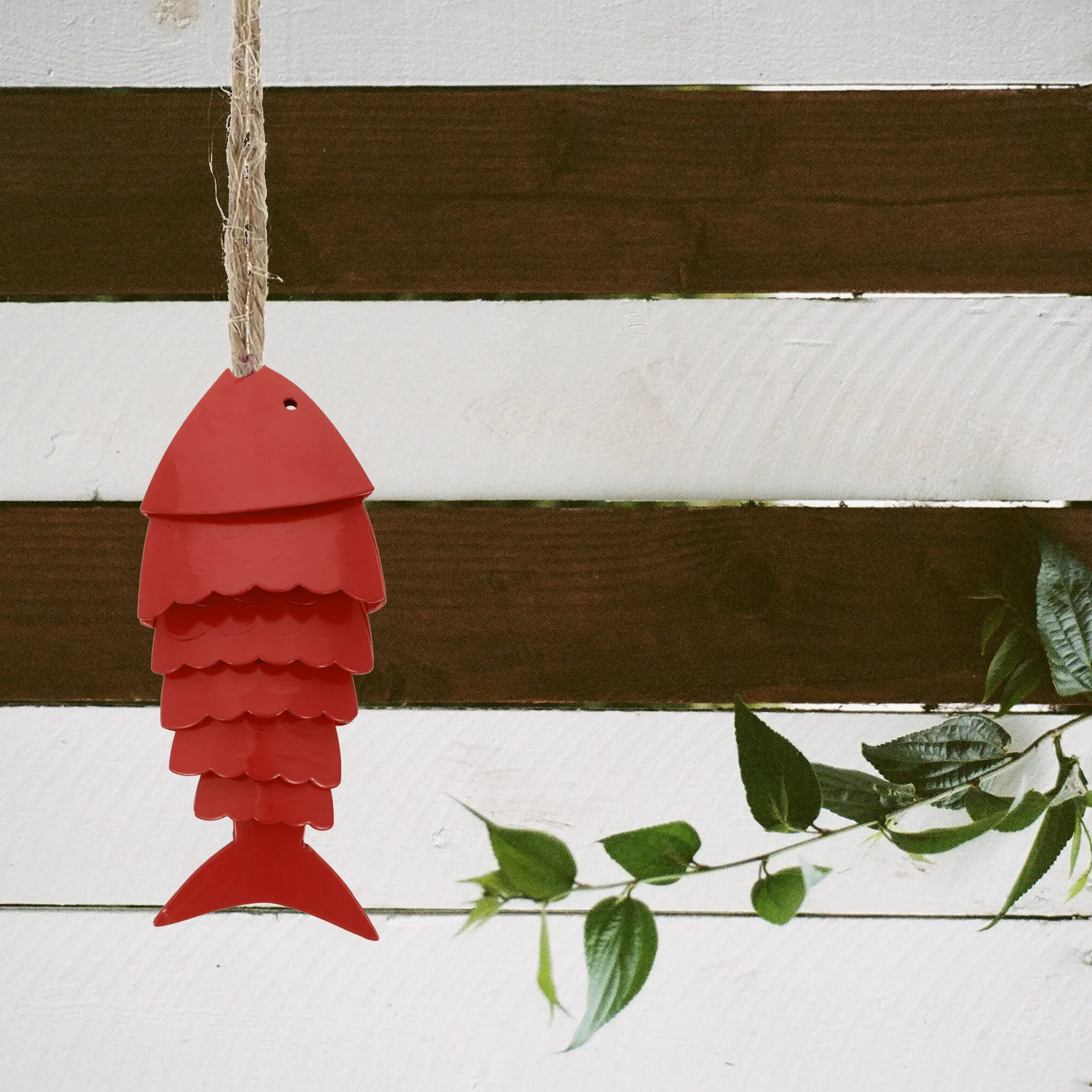 

Premium Iron Craft Fish Wind Chime Hanging Decor Creative Colorful Design for Living Room Bedroom Bell Pendant