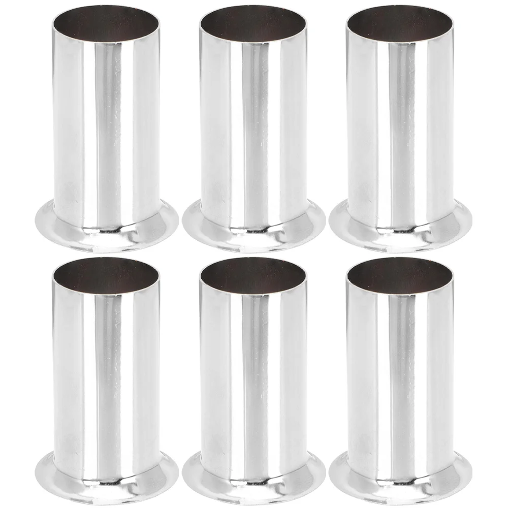 6 Pcs Component Chandelier Casing Outlet Covers Socket Tube Iron Accessories