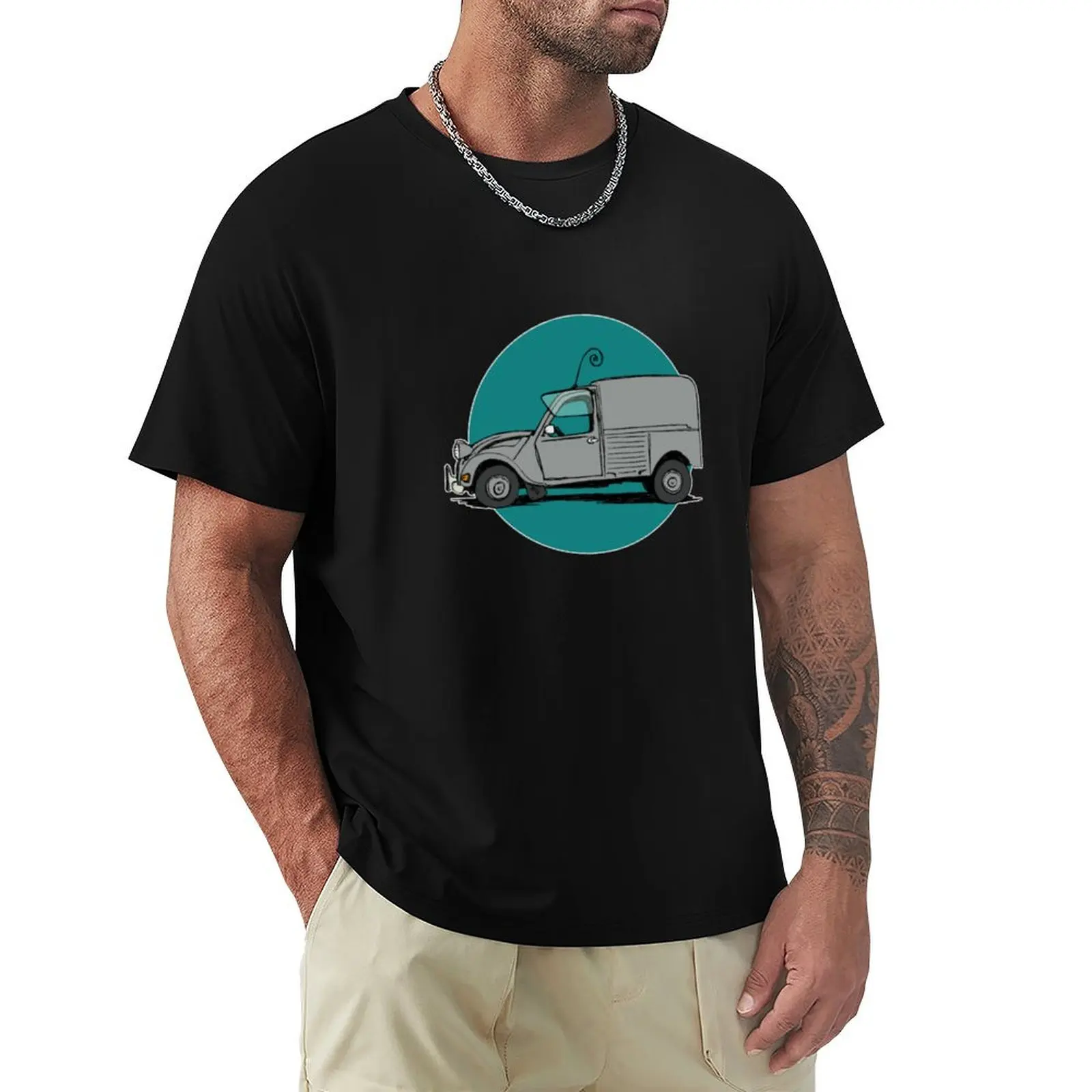 

2 cv T-Shirt Festival Party Tee Top