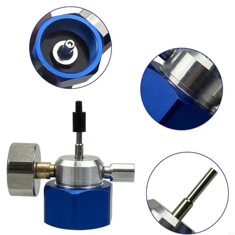 2025 بروبان جديدة مناسبة مع ملمس معدني لقياس الضغط لشواية مقطورة السفر