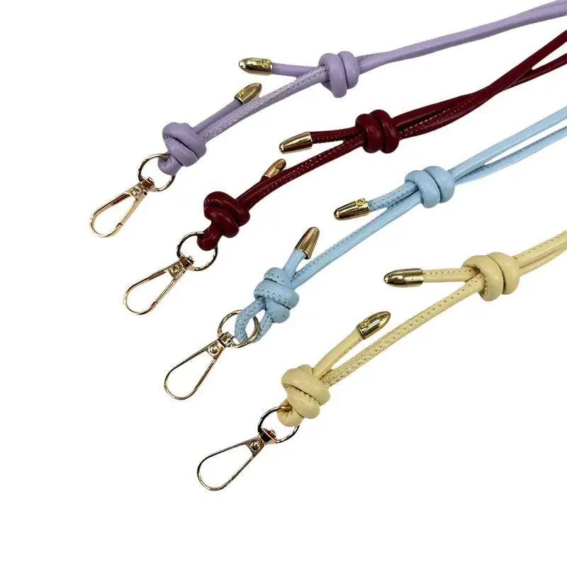 1 Stück Verstellbarer Leder-Taschenriemen Ersatz-Umhängegurt mit Metallverschluss für Handtaschen-Zubehör – Detail 7