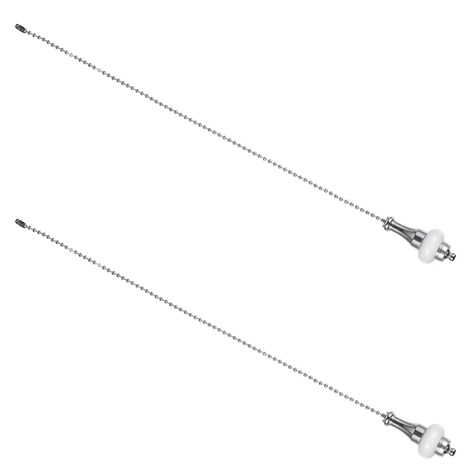 

2Pcs Chandelier Lamp Pendants Metal Ceramic Hanging Adornments Fashion Delicate Design Party Home Decoration Lamp Pendants