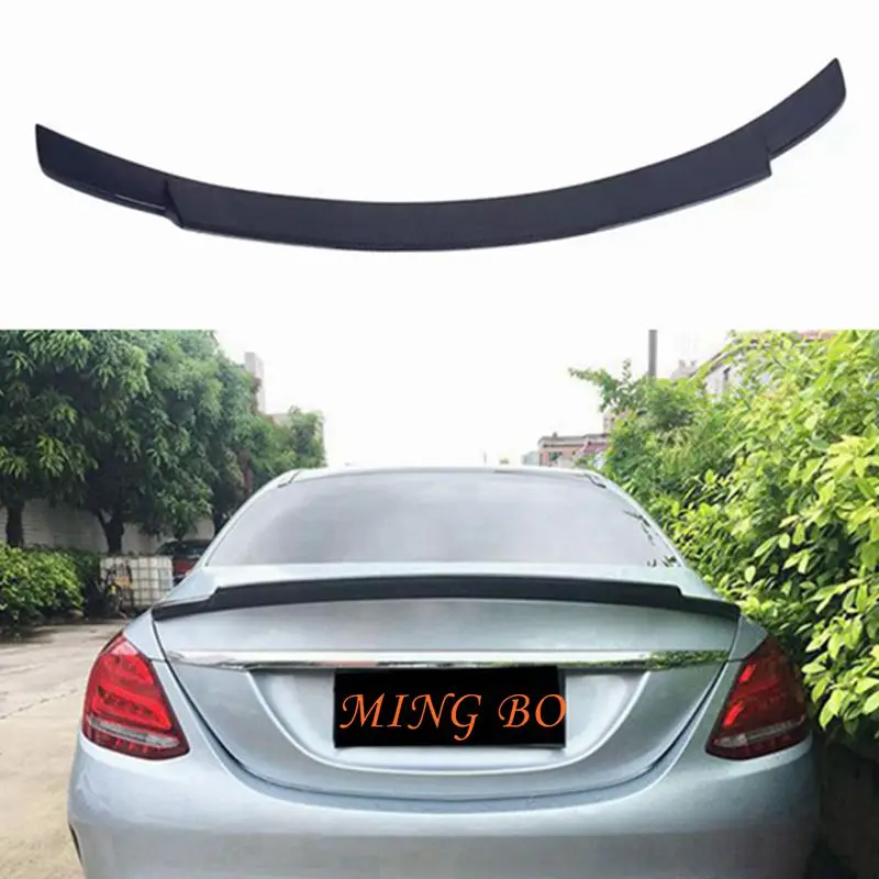 

FOR Mercedes-Benz C-Class W205 4Door sedan C74 Style Carbon Fiber Rear Spoiler Trunk Wing 2013-2022 FRP Forged carbon