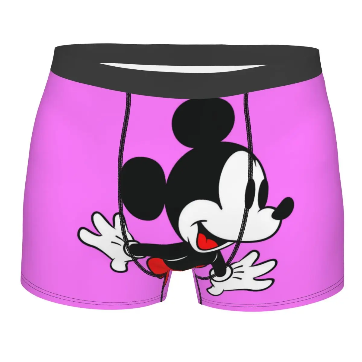 

Нижнее белье Disney с Микки Маусом и Минни, мужские сексуальные трусы-боксеры с принтом по индивидуальному заказу