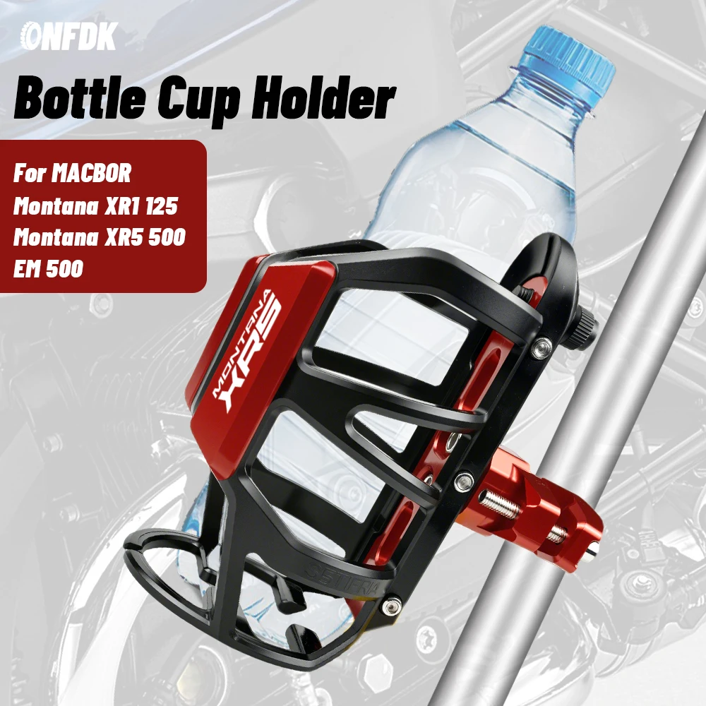 

For MACBOR Montana XR1 125 XR5 500 Eight Mile 500 Scrambler Motorcycle drink bottle cup cage water cup holder water bottle rack