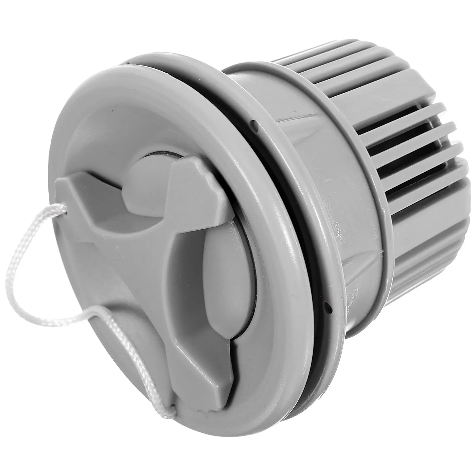 6 Holes Canoe Air Adapter Grey Inflatable Boat Raft Drifting Nozzle High Performance Air Valve Accessory Suitable for Surfboards