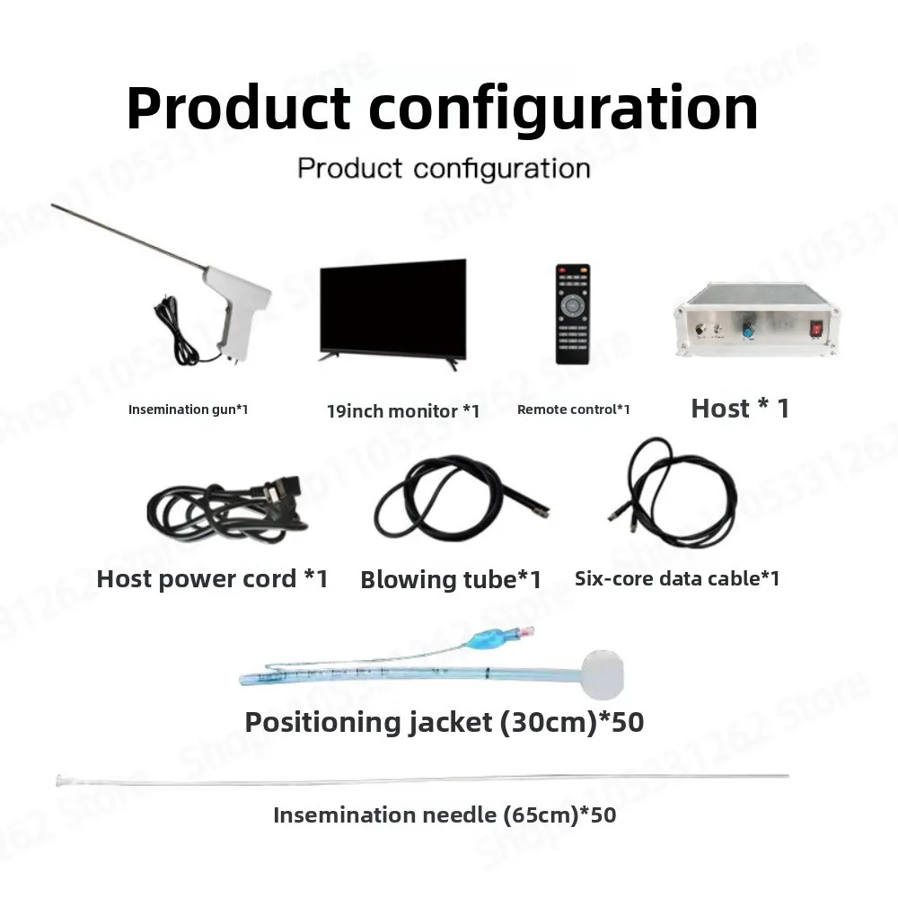 Canine Transcervical Insemination System Desktop Visual Insemination Gun for Dogs TCI
