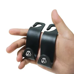 For Volkswagen Golf 5 6 Tiguan Jetta Passat Scirocco Arteon T-Cross Car Seat Headrest Storage Hanger Auto Seat Organizer Holder