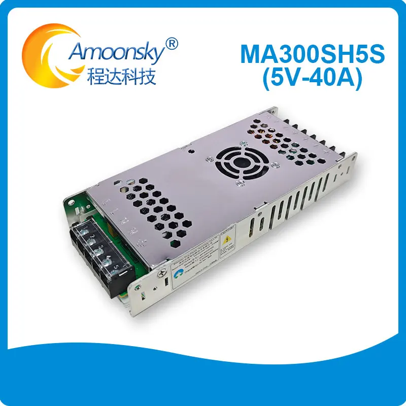 رونج الكهربائية MA300SH5S 5 فولت 60A 300 واط LED التيار الكهربائي رقيقة جدا كامل اللون شاشة LED التبديل التيار الكهربائي