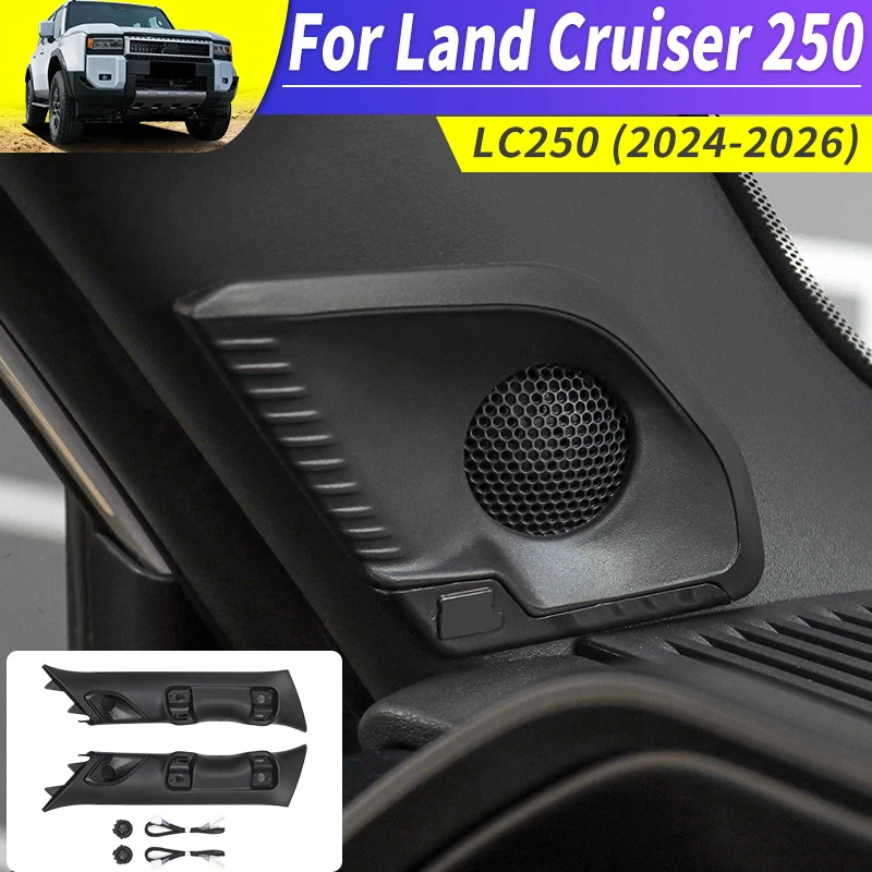 

For Toyota 2024 2025 Land Cruiser Prado 250 LC250 j250 High Frequency Speaker Replacemen Sound Upgrade Interior Modification