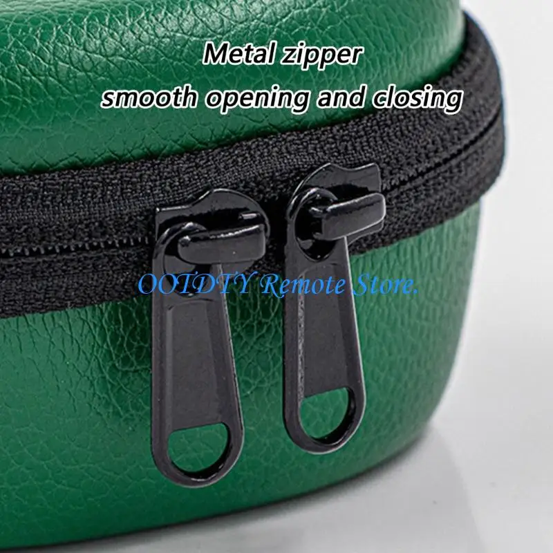  Travel Waterproof Watch Case EVA PU Zippered Jewelry Storage Box Cushioned Portable Container for Smartwatch Protector