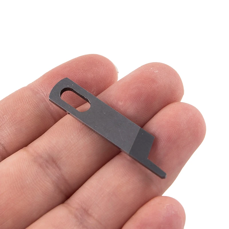 Singer-14U Lower Knife para Overlock Machine, lâminas, #412585, 550449, 1Pc