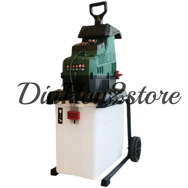 2800W Electric Wood Branch Shredder Garden Tree Leaf Electric Pulverizer Industrial Household High Power Breaking Machine