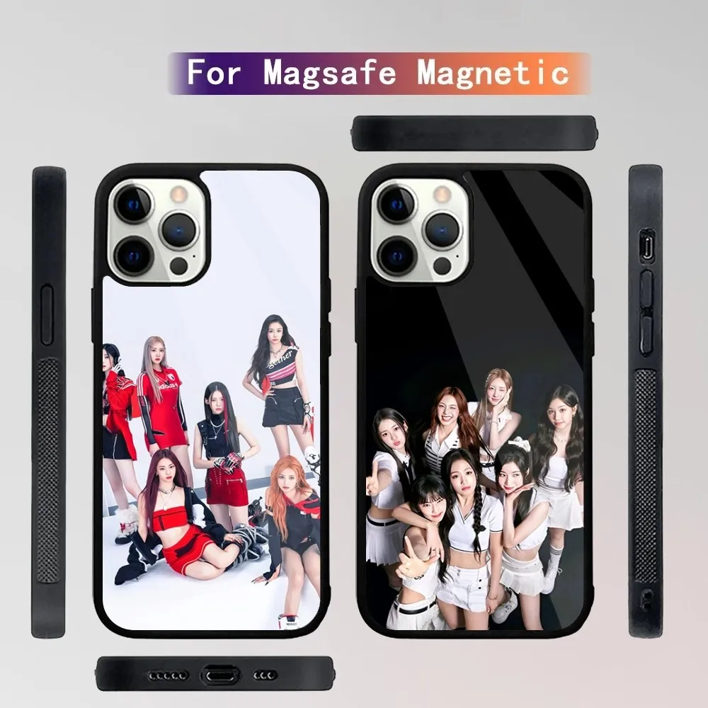 babyS Kpop M-monster Phone Case For iPhone 15,14,13,12,11,Plus,Pro,Max Mini Magsafe Magnetic Wireless Charging