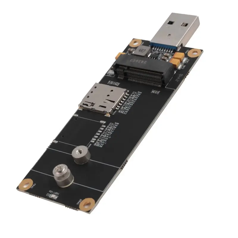 

Плата разработки модуля M.2 NGFF LTE с адаптером USB 3.0 и слотом для NANO SIM-карты