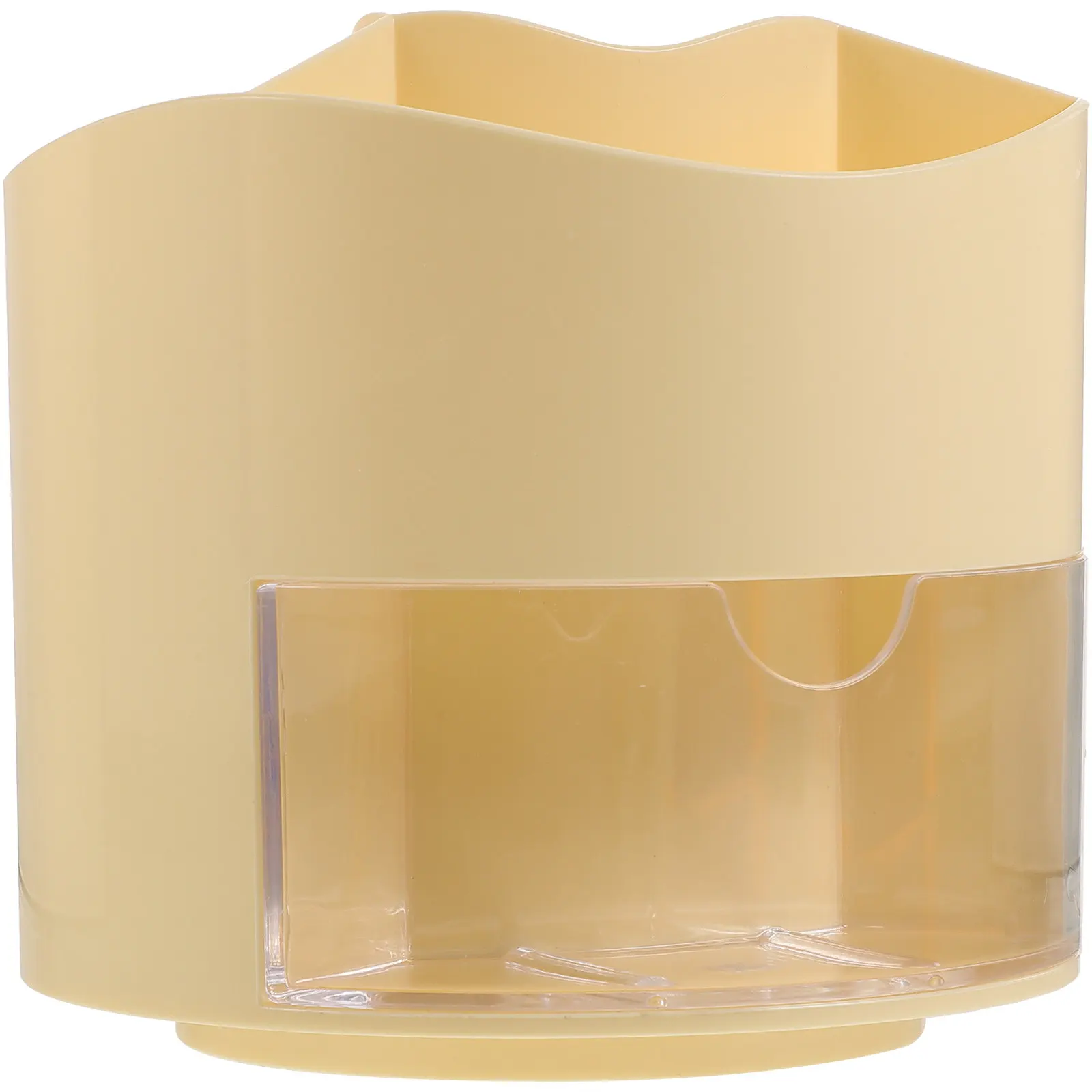 

Вращающийся держатель для кистей для макияжа, ручек, карандашей, ластиков, точилок, настольный органайзер, компактный, экономящий место, держатель для ручек на стол