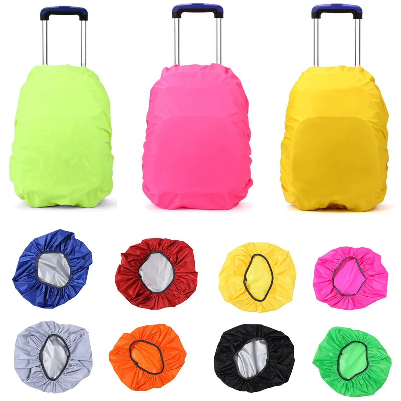 Kids Suitcase Trolley School Bags Backpack Rain Proof Cover Luggage Protective Waterproof Covers Schoolbag Dust Rainproof Covers