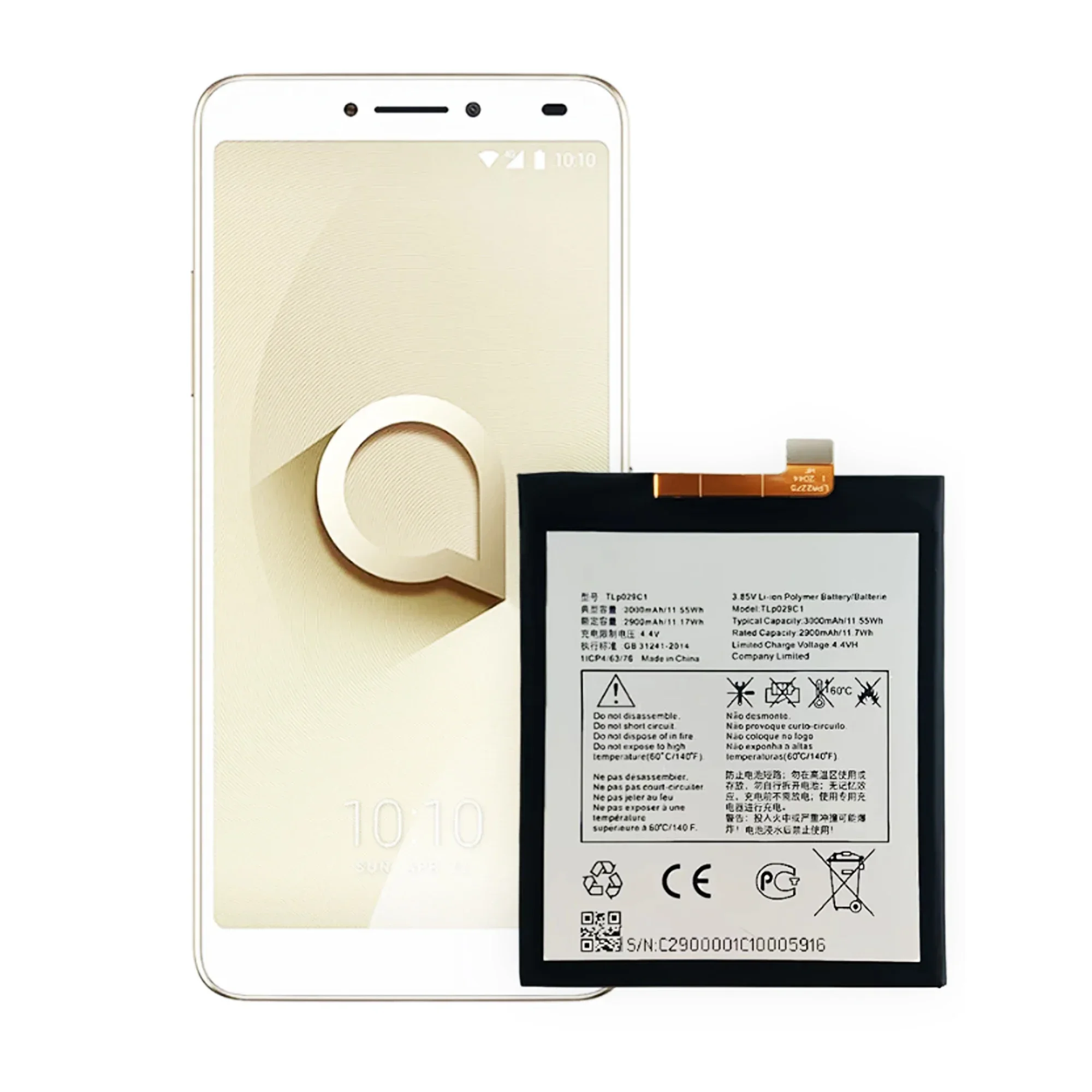 TLP029C1 TLP029C7 Battery For TCL Alcatel ALC A30 Fierce A30Plus OT-5049S OT-5049Z For Blackberry Key2 LE Key 2LE Original PHONE