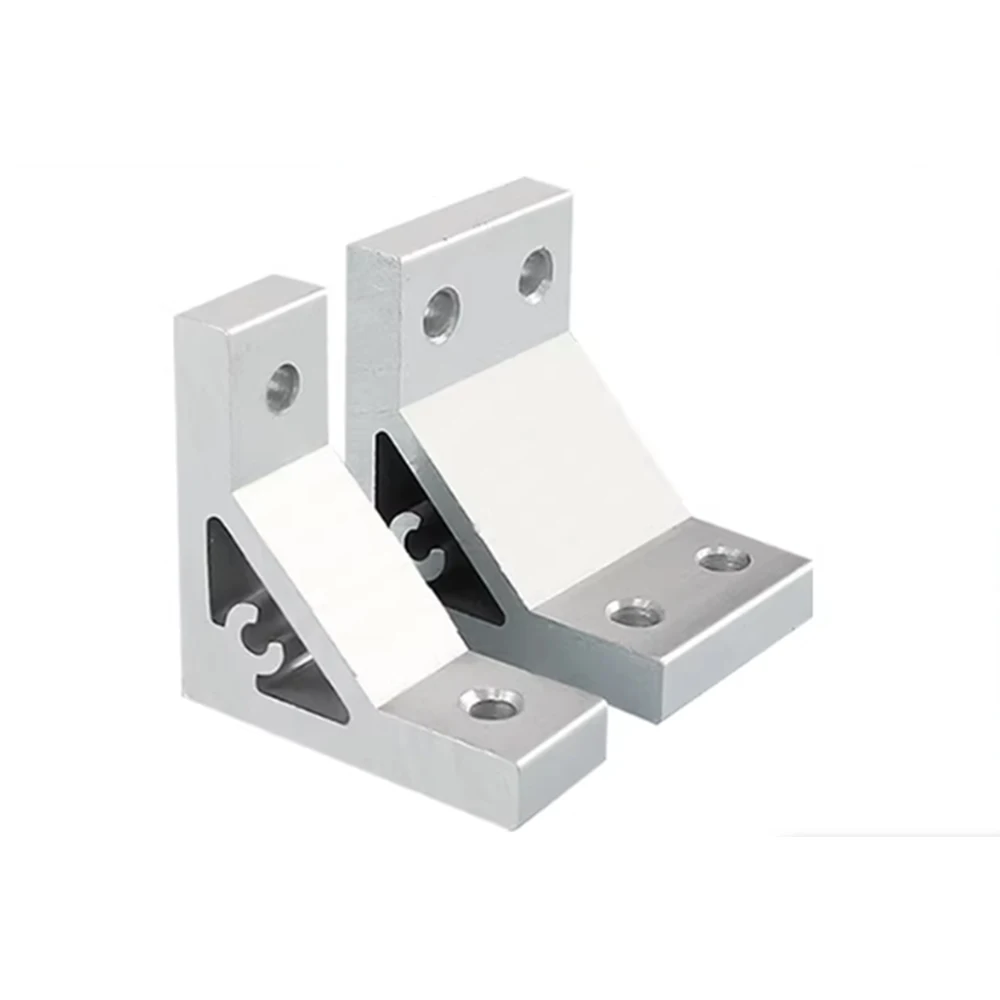 1pcs 90 Degree Aluminum Alloy Corner Bracket Thicken Angle Code Connection Joint 2020 3030 4040 -100100 Series Aluminum Profile