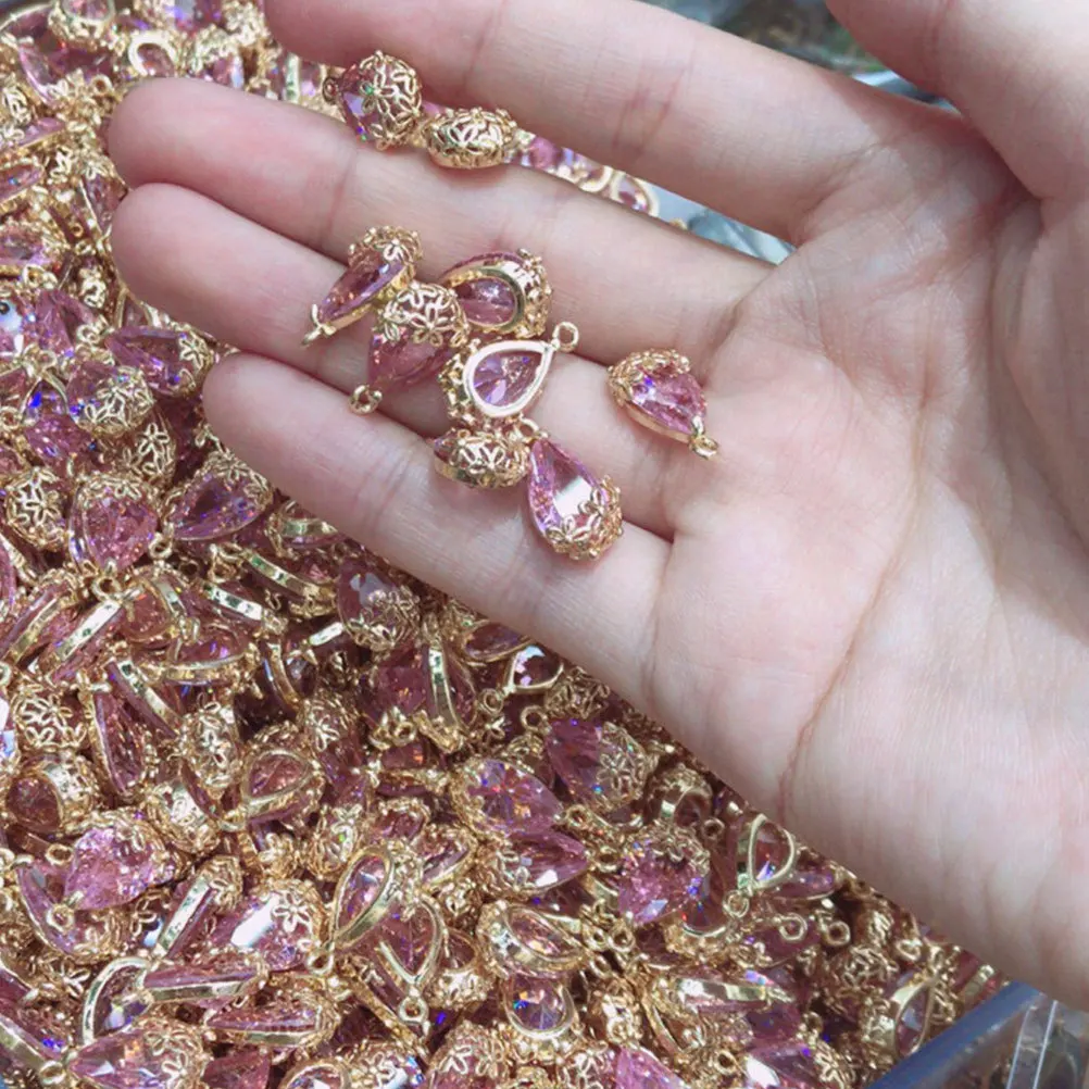 

21Pcs Zircon Pendant Stylish Glass Fruit DIY Charm Pendants for Jewelry Making Necklace Bracelet Scrapbooking Gift Ideas