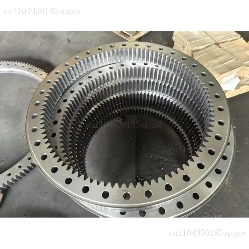 Hot-selling double row equal diameter ball slewing bearings for rotary cranes and excavators, suitable for mechanical repair