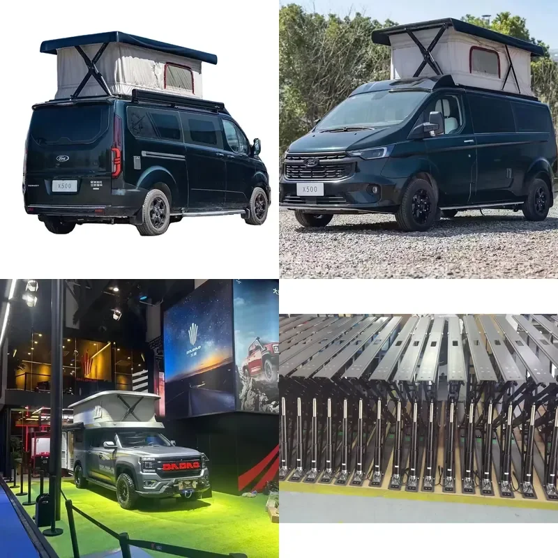 Straight up Roof Lifting System Pop up Roof Lifting Camper Van Conversion Kits Van Life Accessories