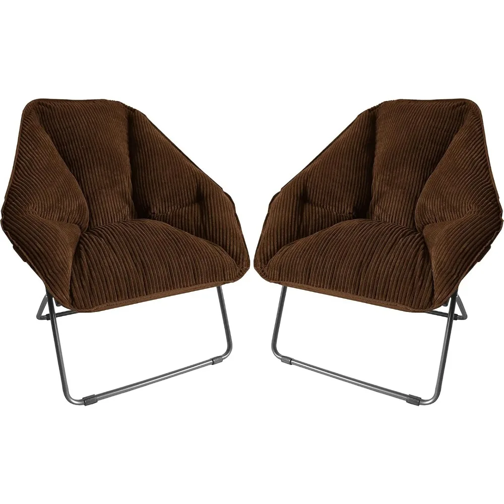 

Ограниченный складной портативный шестиугольный металлический каркас, складные вельветовые мягкие стулья для посуды для общежитий, спальни, игр