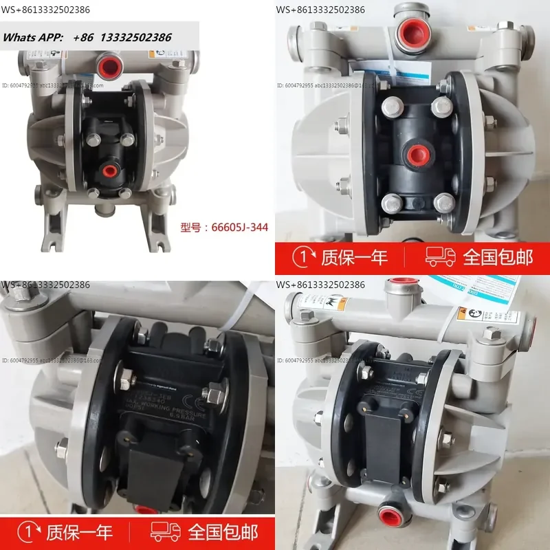 for 66605J-344 half inch polypropylene acid pump alcohol solvent glue pneumatic diaphragm pump