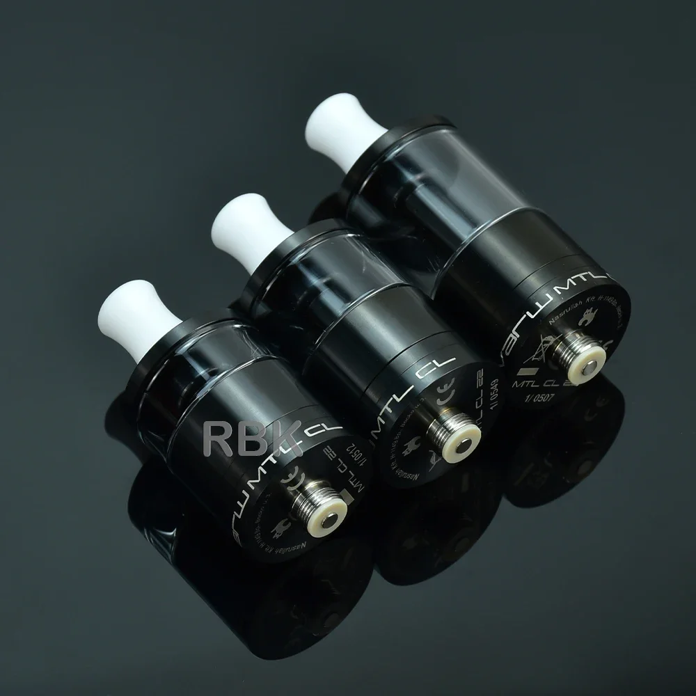 Распылитель wolfcoolvape Dvarw MTL CL RTA, 22 мм, резервуар с одной катушкой 316SS, 2 мл, 3,5 мл, 5 мл, Vape с 11 вставками AFC для MTL Vaping