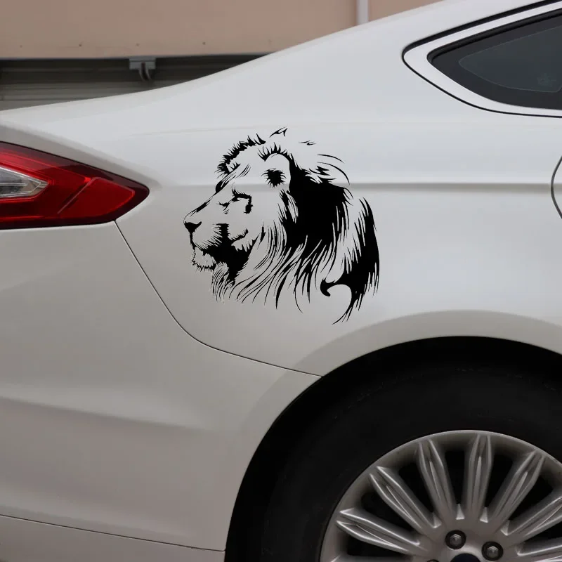 Waterproof Sunscreen LionVinyl Decals Car Sticker Motorcycle Individualization Car-styling 20cm*20cm