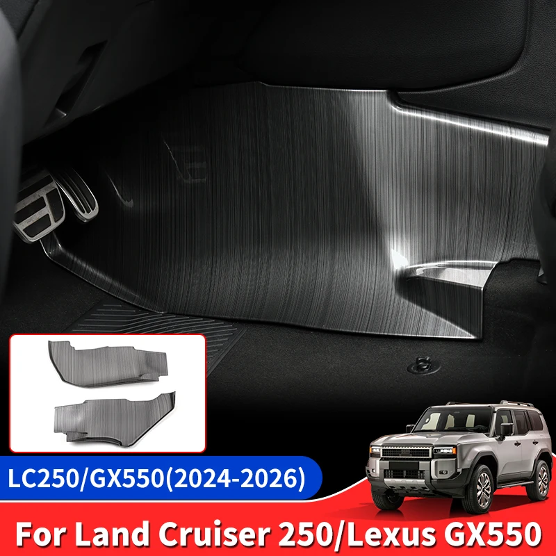 

For Toyota Land Cruiser 250 2024 2025 Prado J250,Lexus 550 GX Center Console Two Side protection pad,Interior accessories Tuning