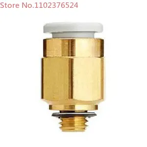 

10PCS KQ2H04-M5A KQ2H06/08/10-01/02/03AS. Cylinder solenoid valve straight-through quick connector