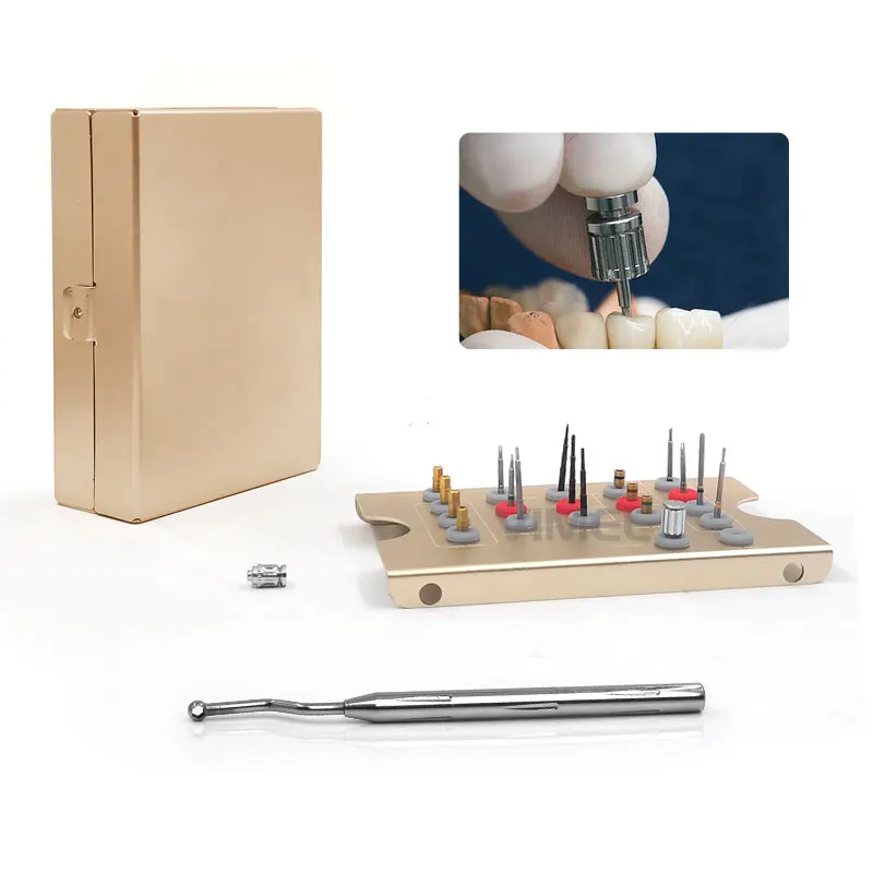 Kit de removedor de tornillos dentales, soporte de taladros de implante y caja de esterilización, instrumentos de implante Dental