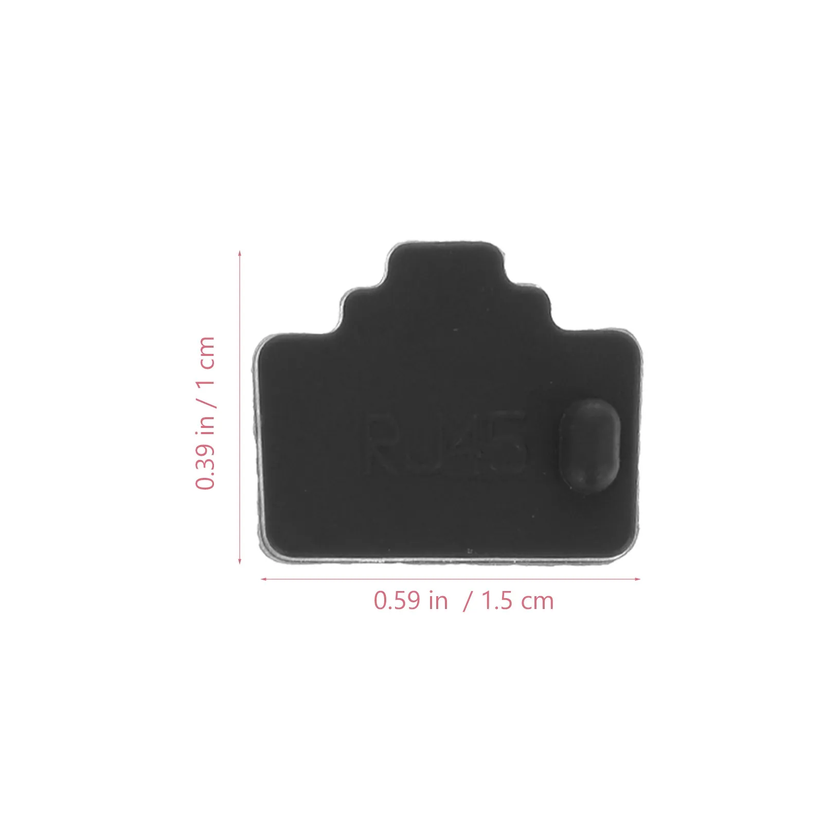 20pcs Black RJ45 Dust Cover, Ethernet Port Protector Cap for Router Switch Hub,Anti-Dust Plug for LAN Network Interface,Computer