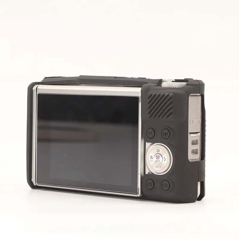 حافظة من السيليكون للكاميرا لكانون SX730 SX740 حافظة حماية من السيليكون الناعم حافظة كاميرا لكامل الجسم حقيبة اللوح الأساسي ضد الغبار مقاومة للماء
