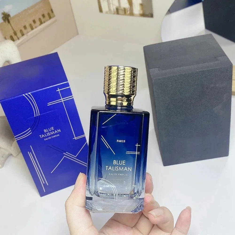 

100ml Luxury Brand ThEnchantment of Blue Protective Talisman Flower Unisex Long Lasting Woody Floral Pheromone Cologne Fragrance
