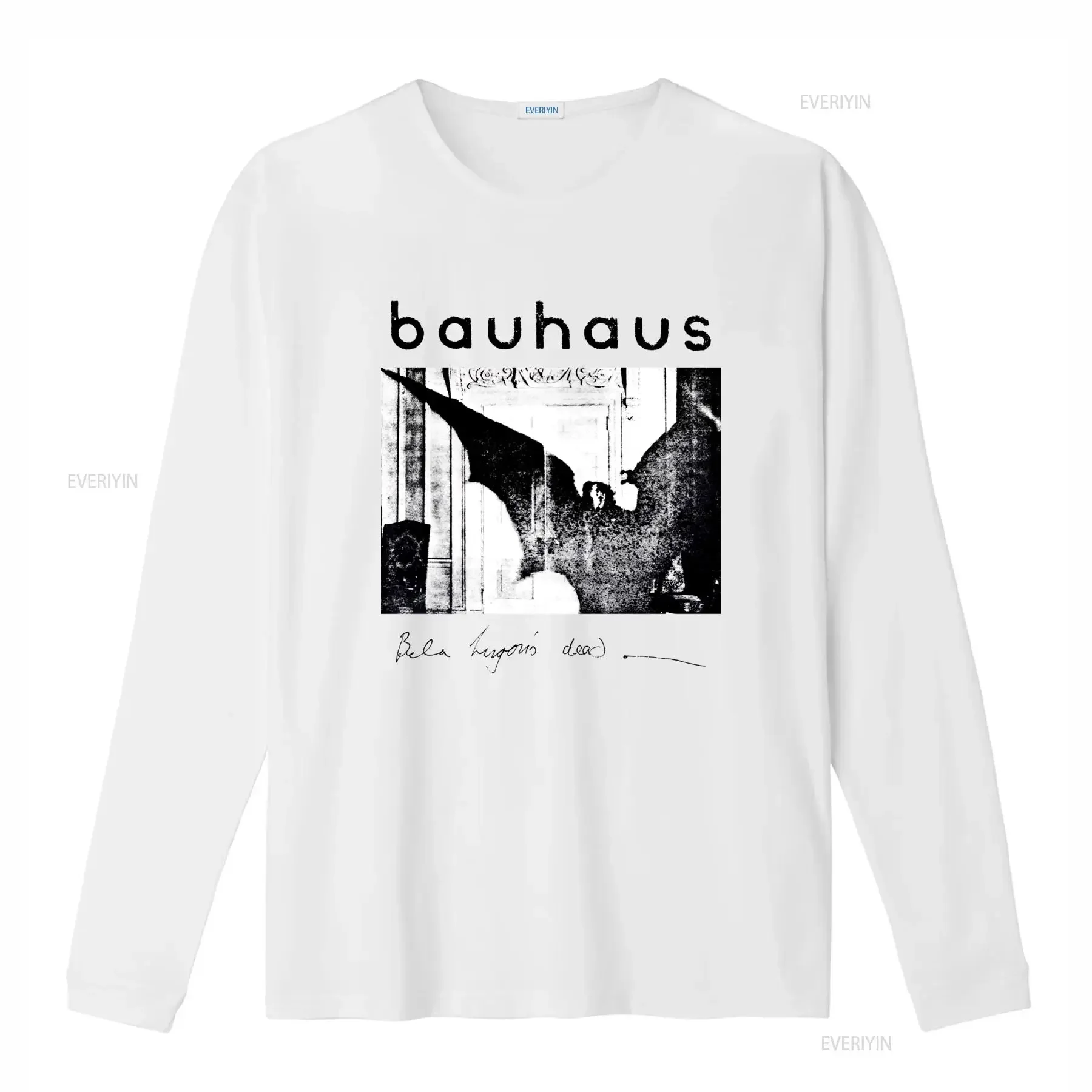 Bauhaus Bela Lugosi Dead T Shirt  Cotton White for Men Sizes S to 5XL vintage Washed Stretched Top For Everyday Wear homme