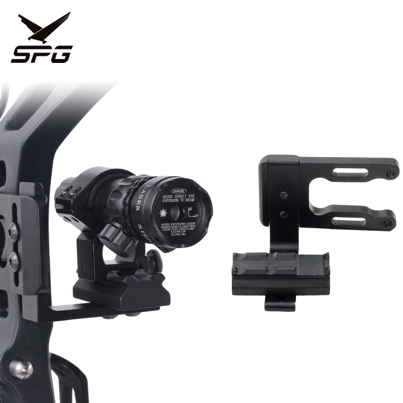 

SPG Archery Compound Bow Sight Scope Bracket Red Dot Mounting Brackets Arrow Hunting Shooting Bowfishing Practice Accessories