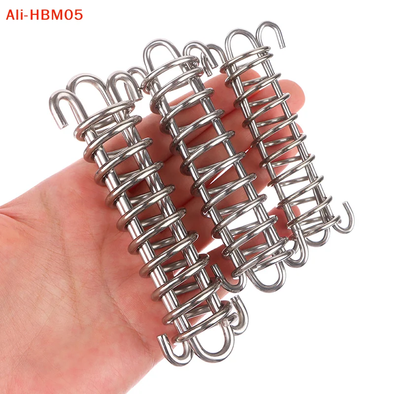 (HB05)Dog Leash Shock Absorbing Buffer Tension Spring Training Sun Shade Heavy Duty Steel Tent Rope Fixed Buckle Drawbar Spring
