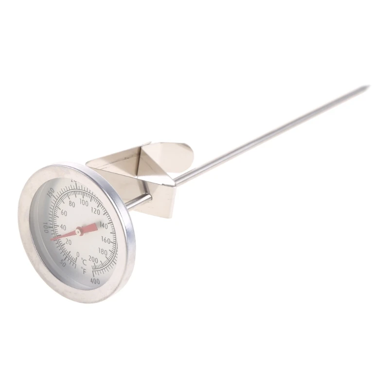 Termometer Probe BBQ Memasak Oven Tahan Karat Pengukur Daging Makanan 200 °C Pengiriman Drop