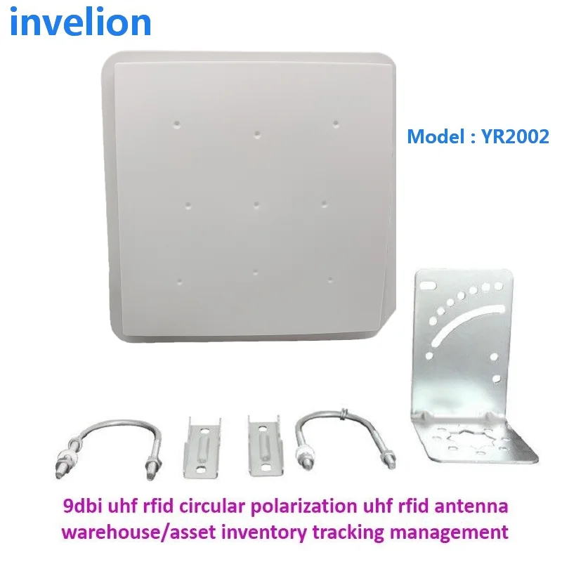 9dBi UHF RFID Circular Antenna 865-868Mhz/902-928Mhz IP65 Long Range RFID Antenna for Timing System Epc Gen2 Iso18000-6C Tag