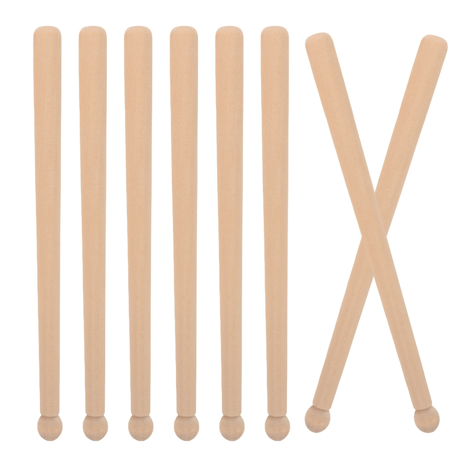 

8 Pcs 's Drumsticks Electronic Accessories for Wood Electric Percussion Chopsticks Mallet