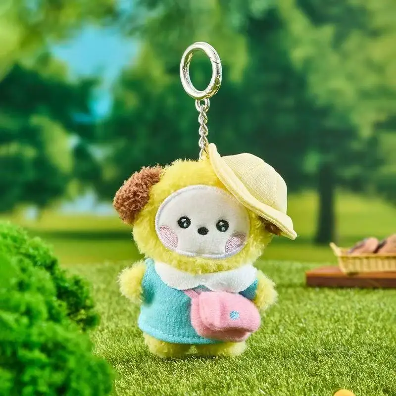 Anime Cartoon Bt21 Chimmy Cooky Spring Tour Series Plush Toys Fashion New Plush Doll Backpack Keychain Accessories Girl Gifts view 3