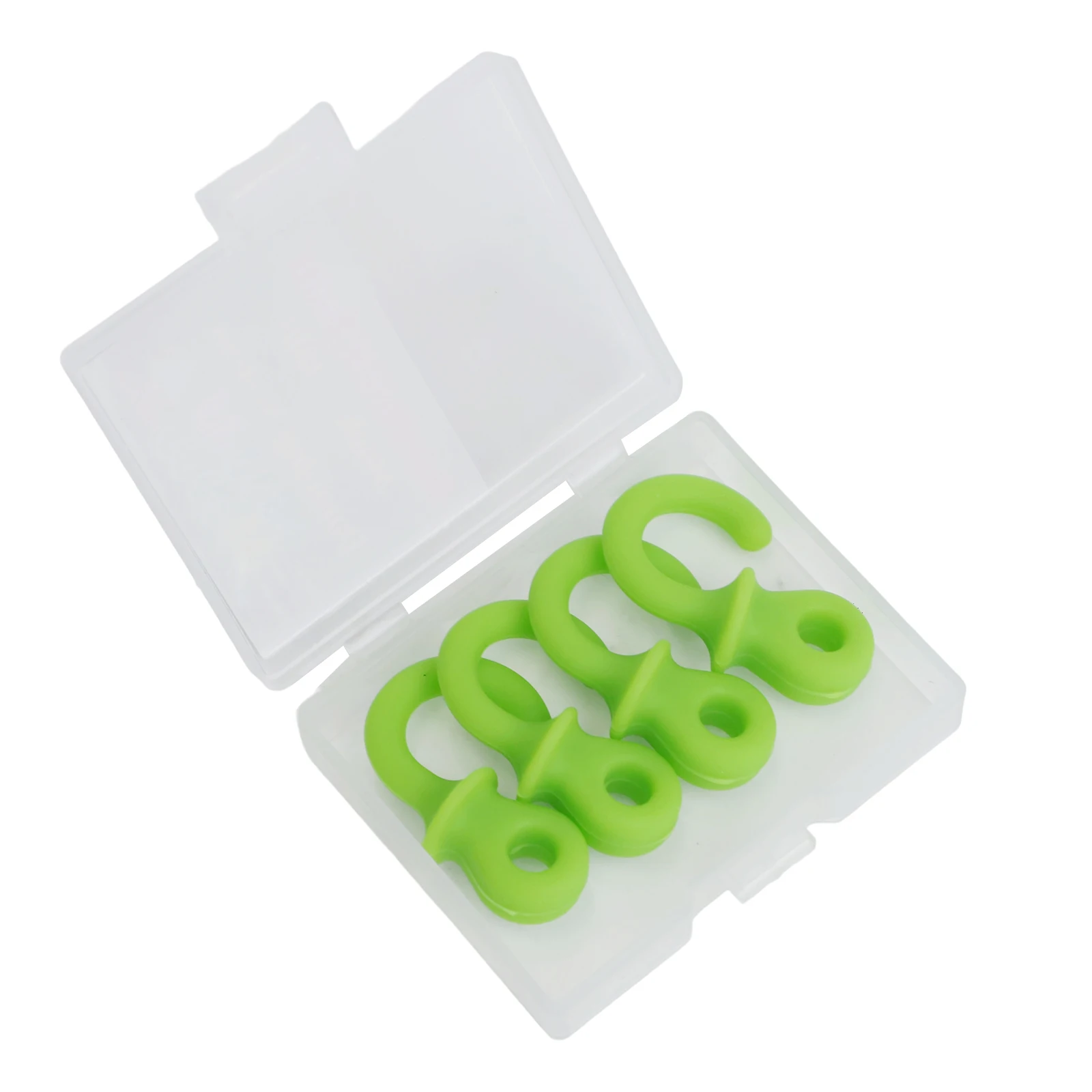 48pcs Monkey Tail Stabilizers Soft Silicone Dampeners for Compound Bowstrings Ideal for Shock Absorption and Noise Control