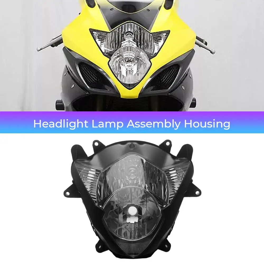 

ABS Motorcycle Front Headlight Lamp Assembly Housing For Suzuki GSX650F FA FU FUA GSX1250FA Bandit GSX-R1000 K5 K6 2005-2016
