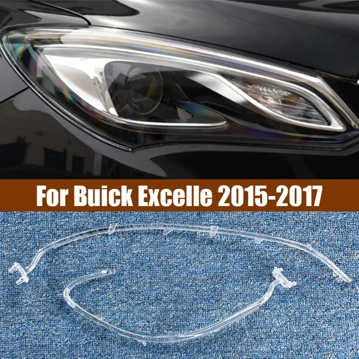 

Для фар Buick Excelle DRL, лампа для дневных ходовых огней, ежедневная Автомобильная фара, излучающая трубка 2015 2016 2017